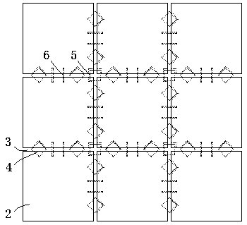 Industrial plant concrete floor structure