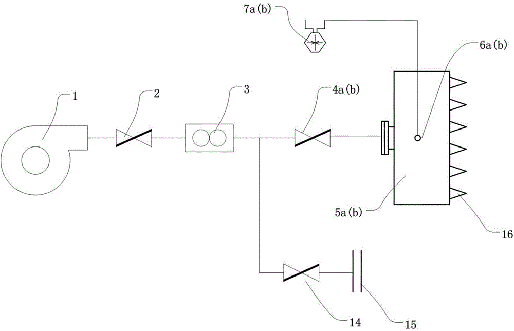 System and method for measuring vibration situation of strip steel in gas cooling section