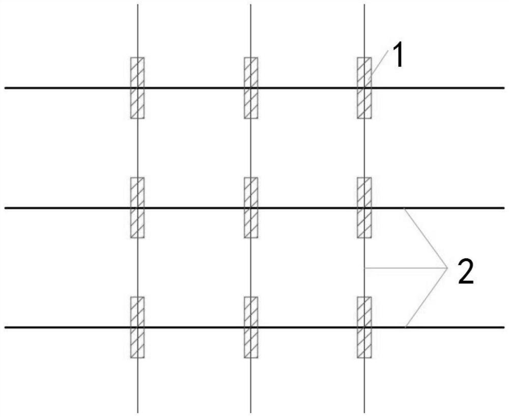 Docking block arrangement method for improving paint coverage rate of bottom of ship