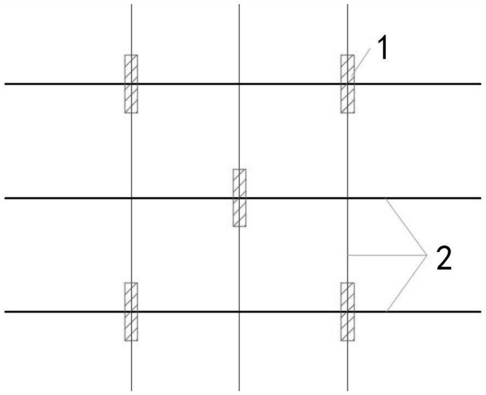 Docking block arrangement method for improving paint coverage rate of bottom of ship