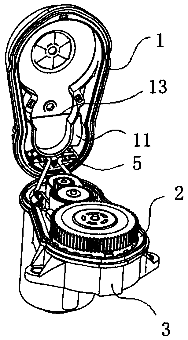 Novel wiring structure for interior of MGU