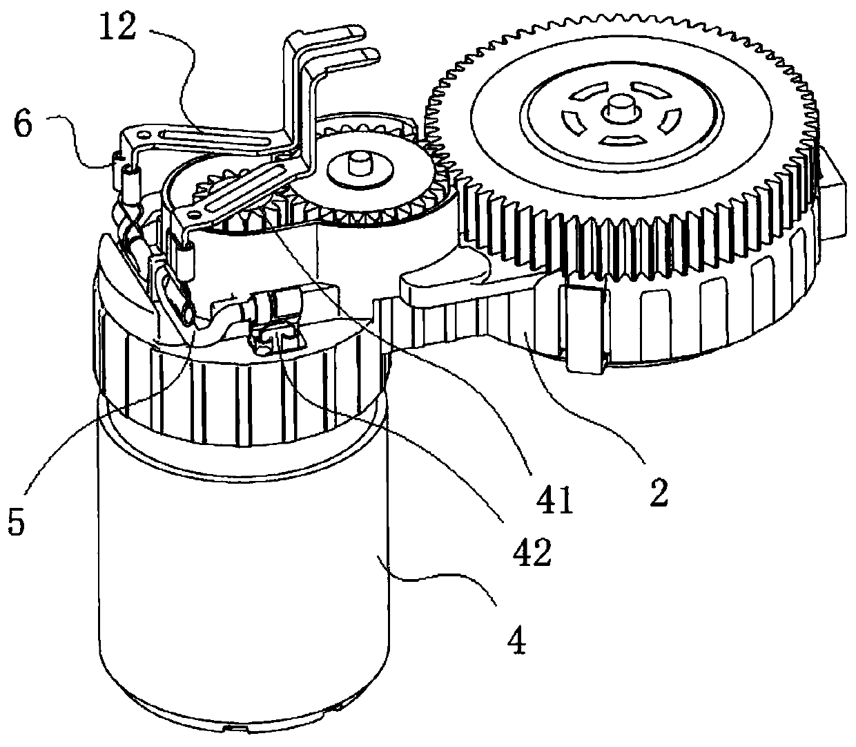 Novel wiring structure for interior of MGU