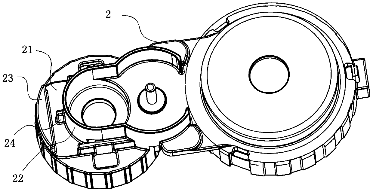 Novel wiring structure for interior of MGU