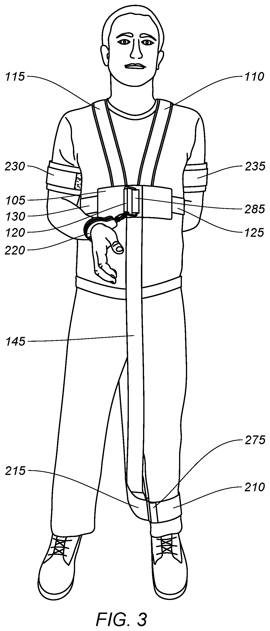 Safe mobility transport harness