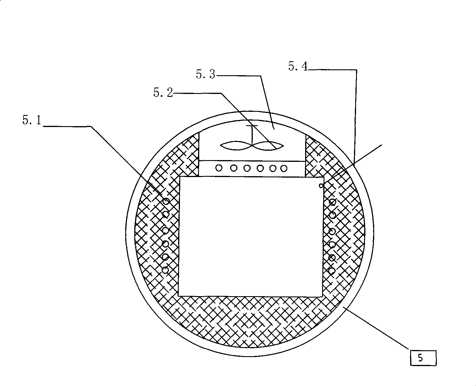 Environment-friendly type quick salted egg bloating process and apparatus thereof