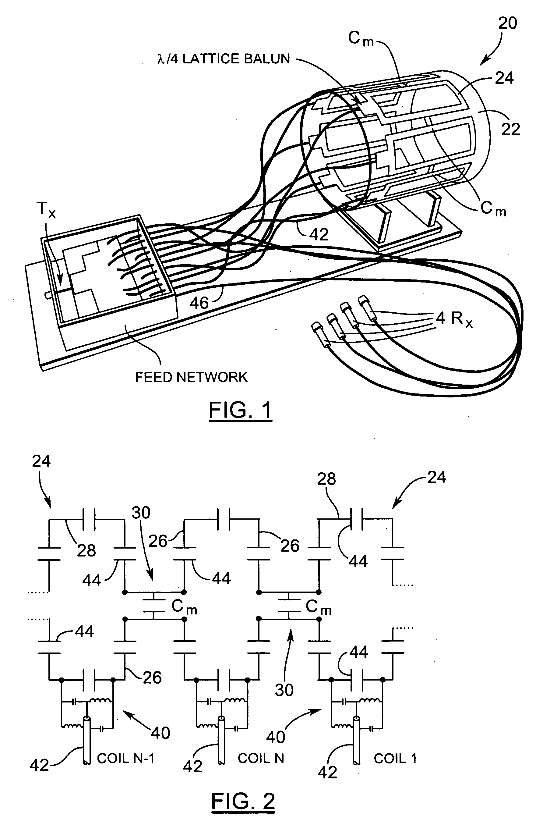 Transceive surface coil array for magnetic resonance imaging and spectroscopy