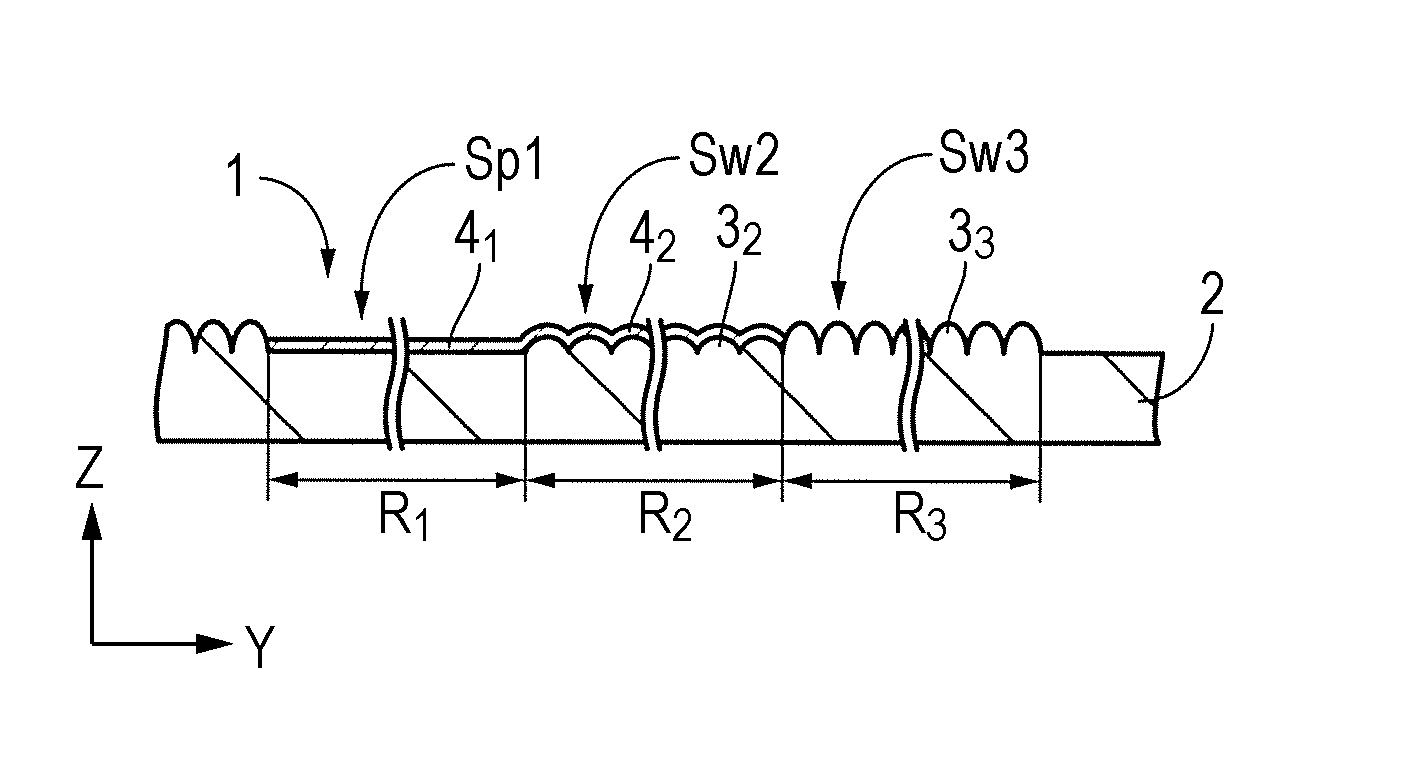 Conductive element and method of manufacturing the same, wiring element, and master copy