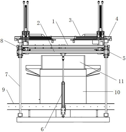 Plastic packaging bag sealing equipment