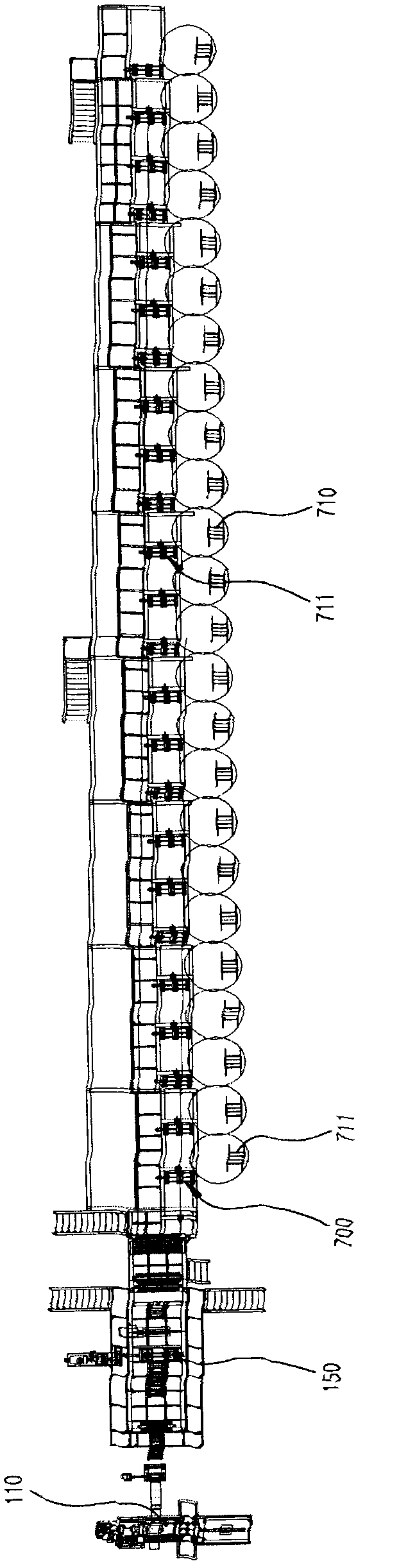 Steel plate winding device