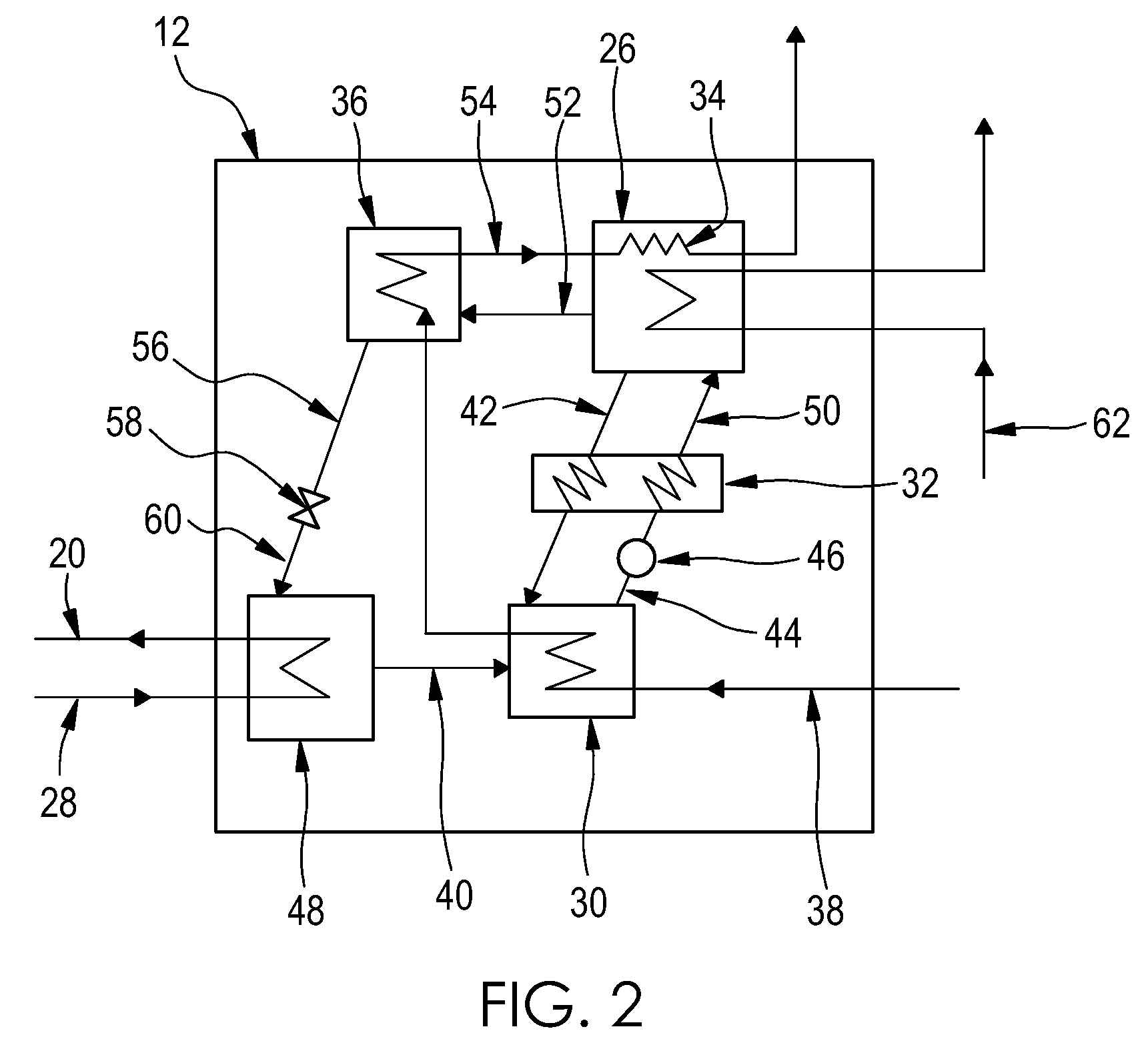 Integrated cooling, heating, and power systems