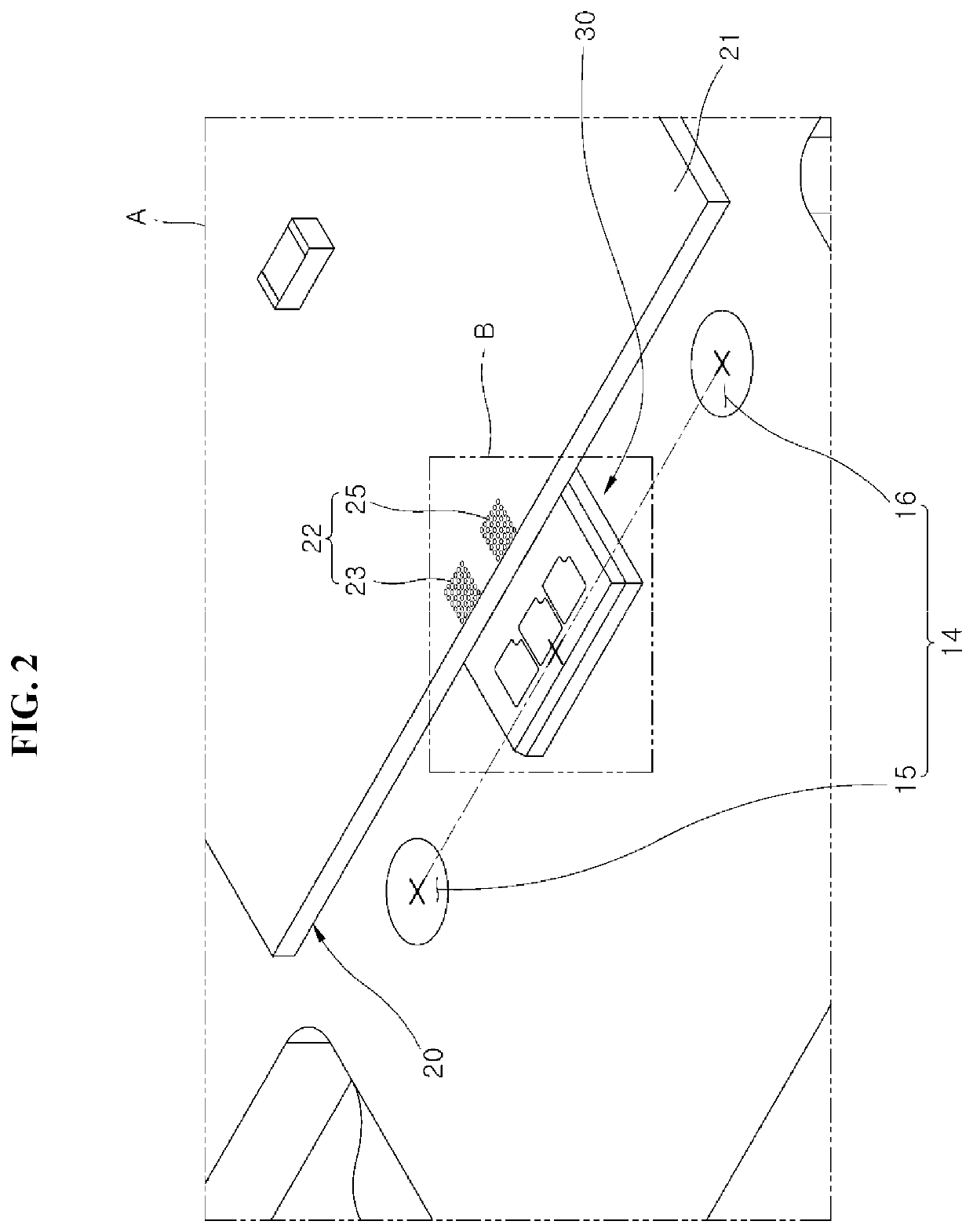 LED lamp apparatus for vehicle