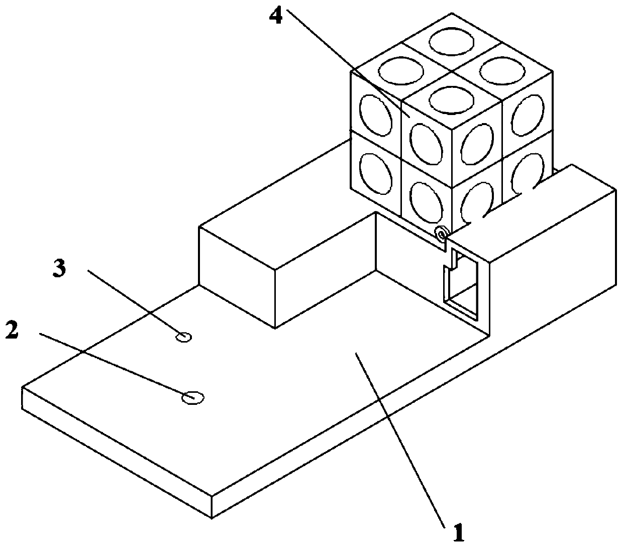 Anti-blocking device for railway vehicle excrement collector