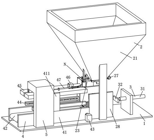 A packaging equipment for organic fertilizer products