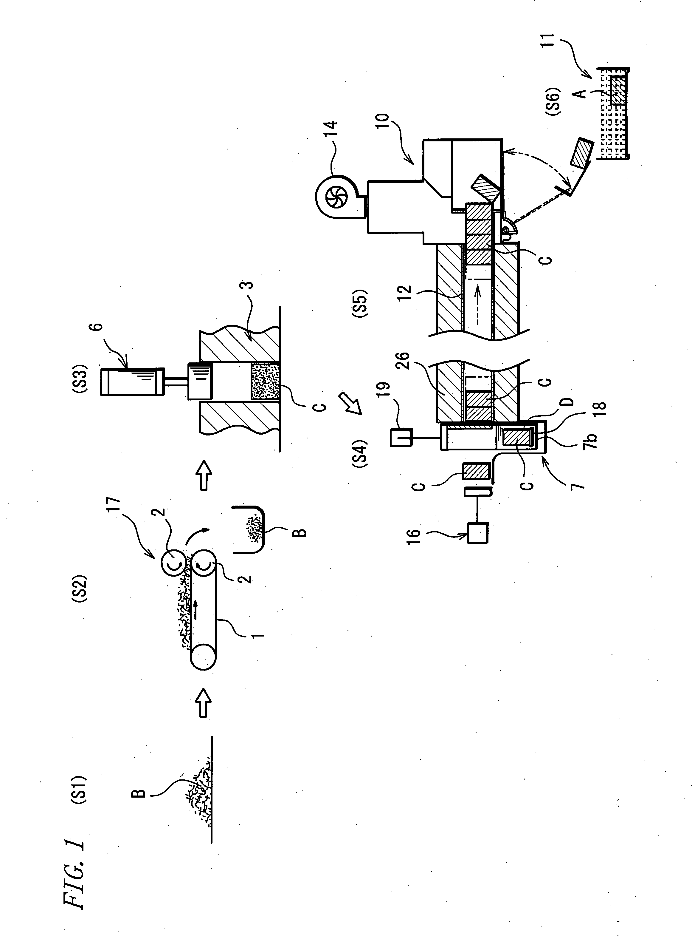 Manufacture Method of Briquette for Use as Metal Stock and Manufacturing Apparatus Thereof