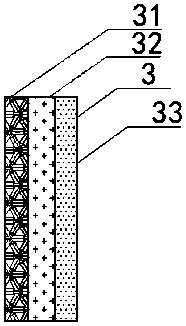 Foundation structure in house building construction