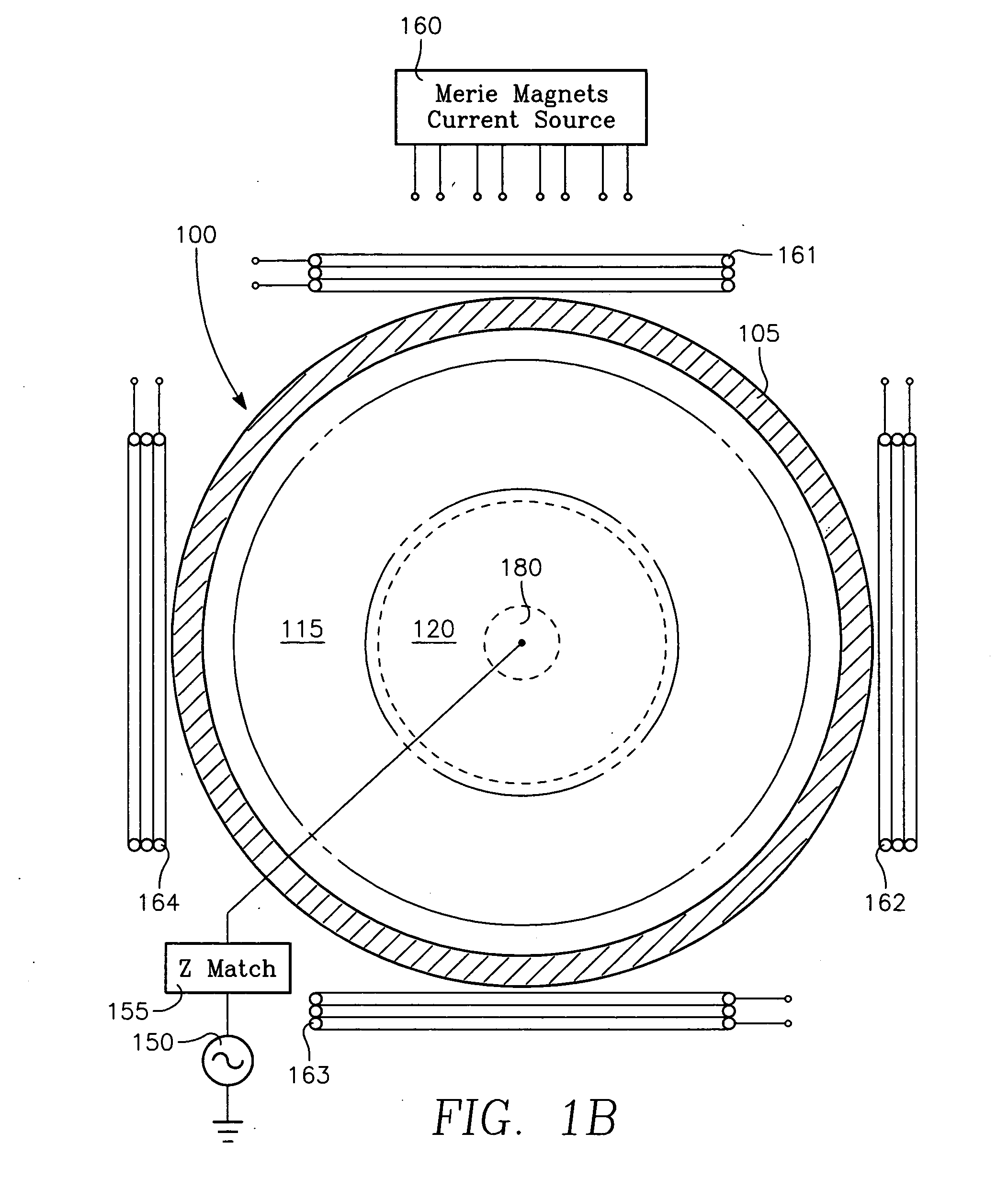 Plasma etch reactor with distribution of etch gases across a wafer surface and a polymer oxidizing gas in an independently fed center gas zone