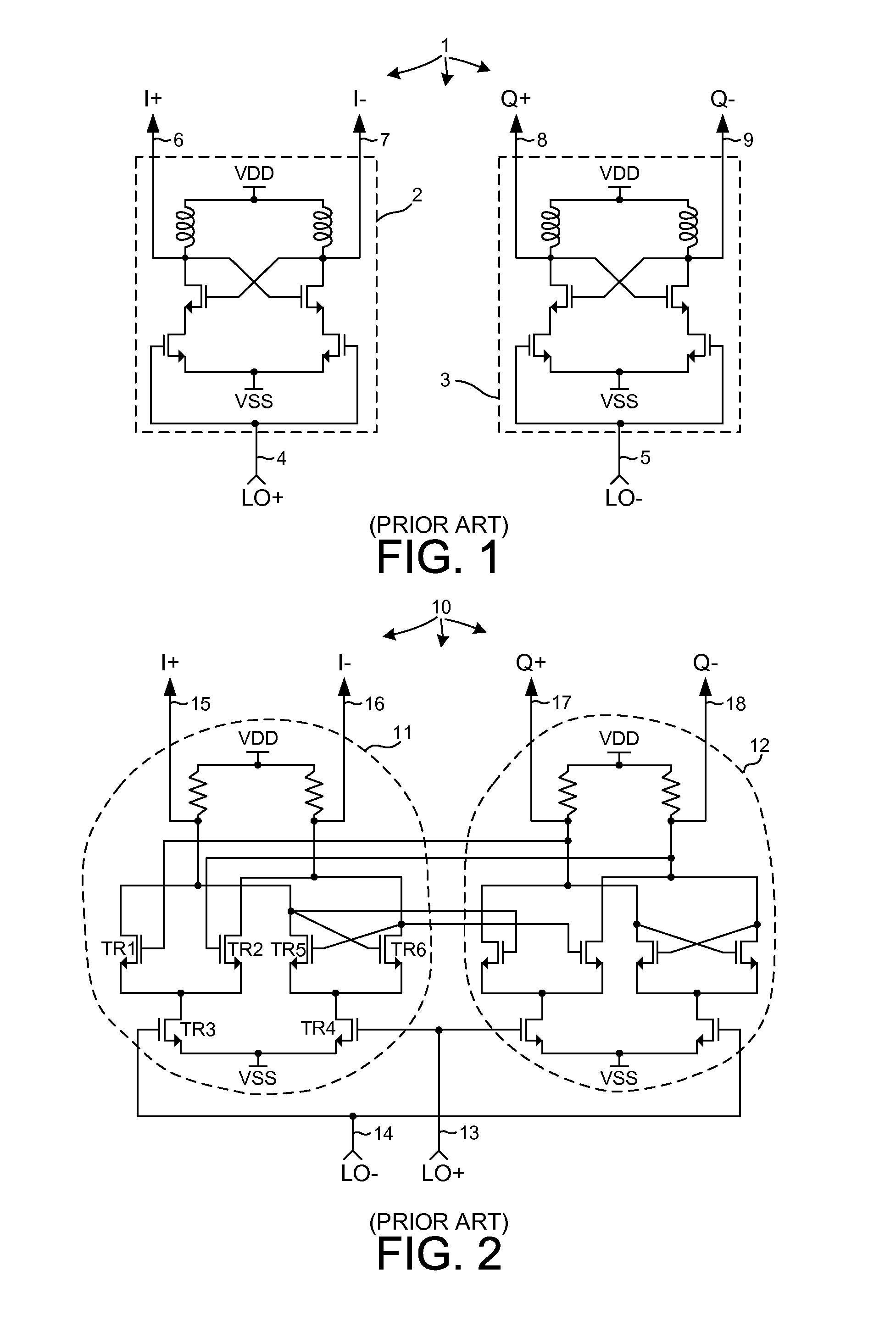 Divide-by-two injection-locked ring oscillator circuit