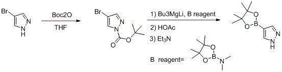 Synthesis method of pyrazol-4-boronic acid pinacol ester