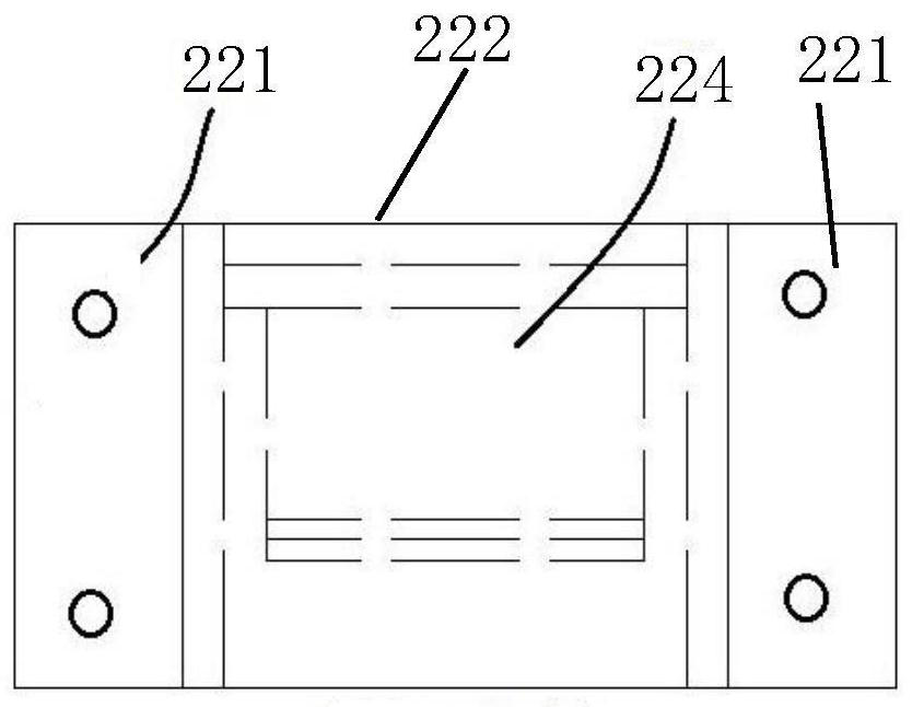 Adjustable structure of orthopedic helmet