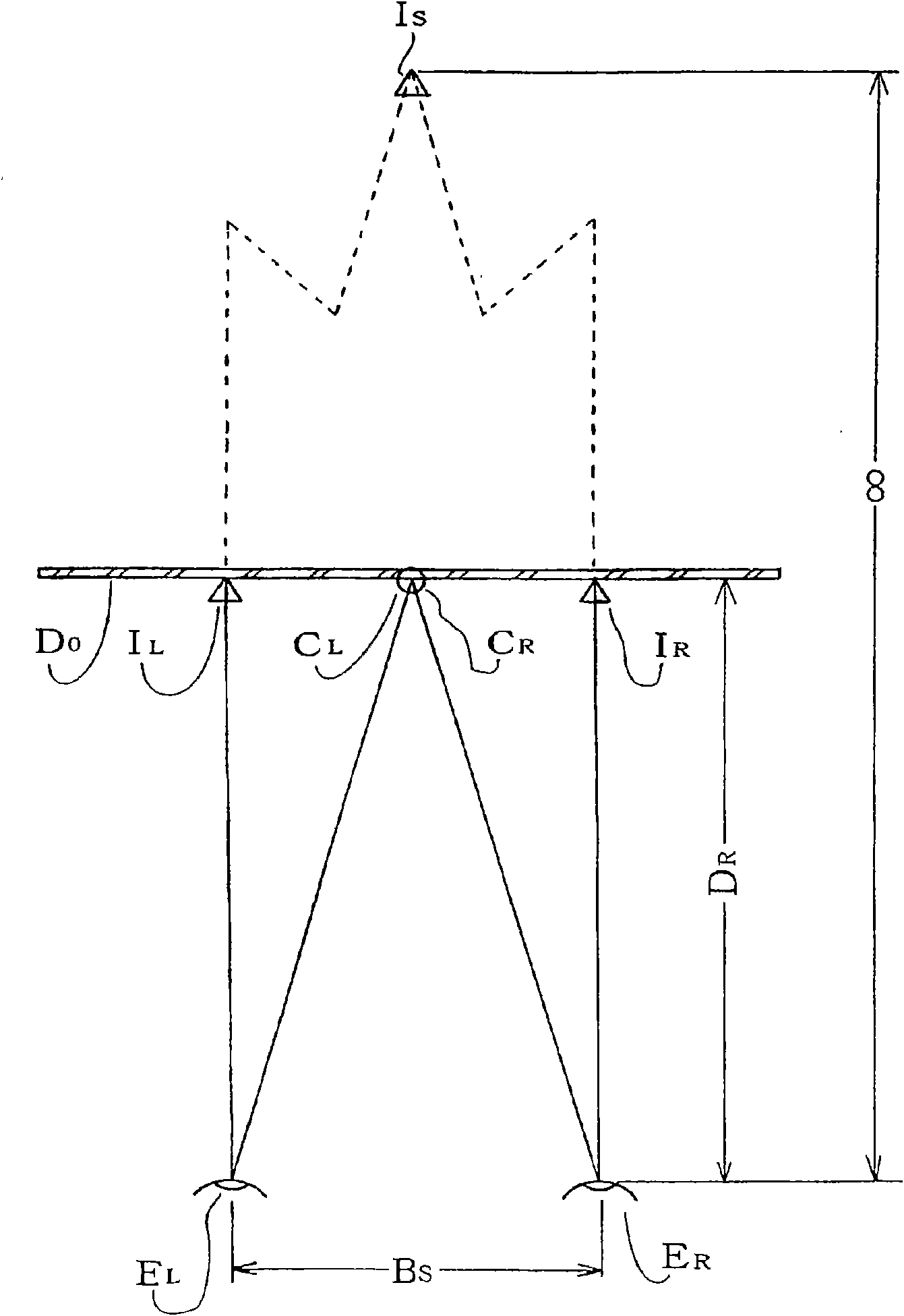 Three-dimensional television system, three-dimensional television receiver and three-dimensional image watching glasses