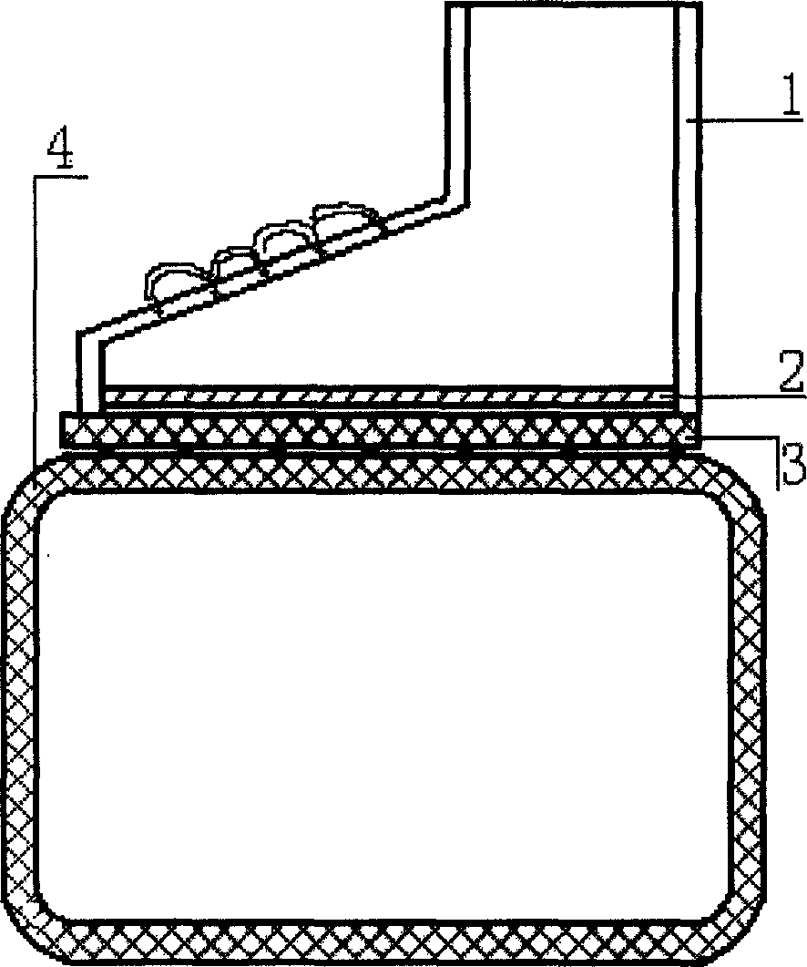 Bungee jumping shoes and apparatus imitating kangaroo jumping mode