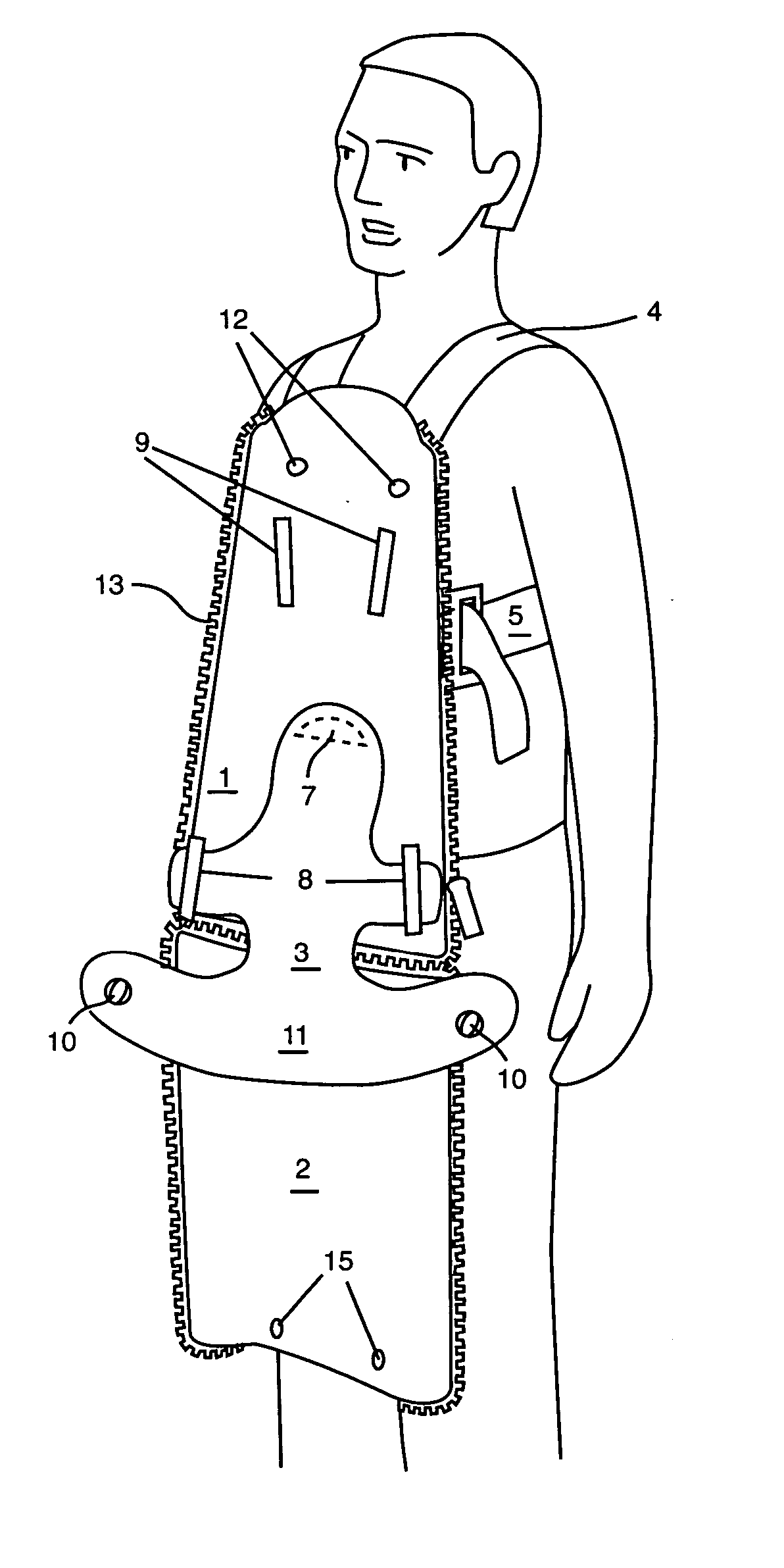 Baby carrier with enclosure system