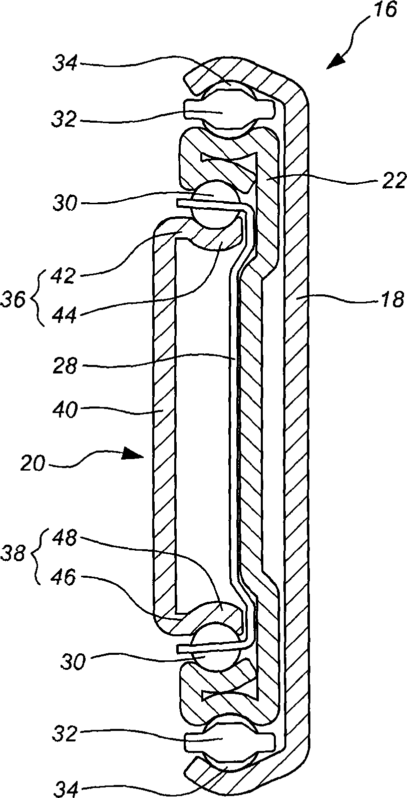 Sliding rail assembly with fast mounting structure