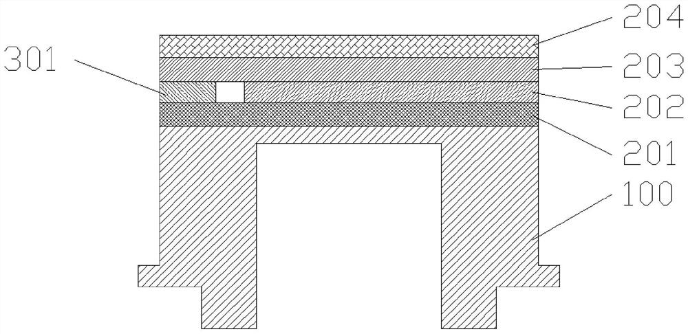 Titanium oxynitride film pressure sensor and manufacturing method thereof