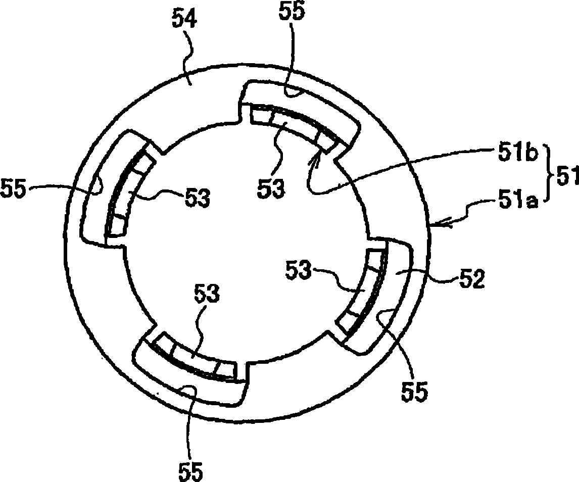 Claw pole type motor and pump