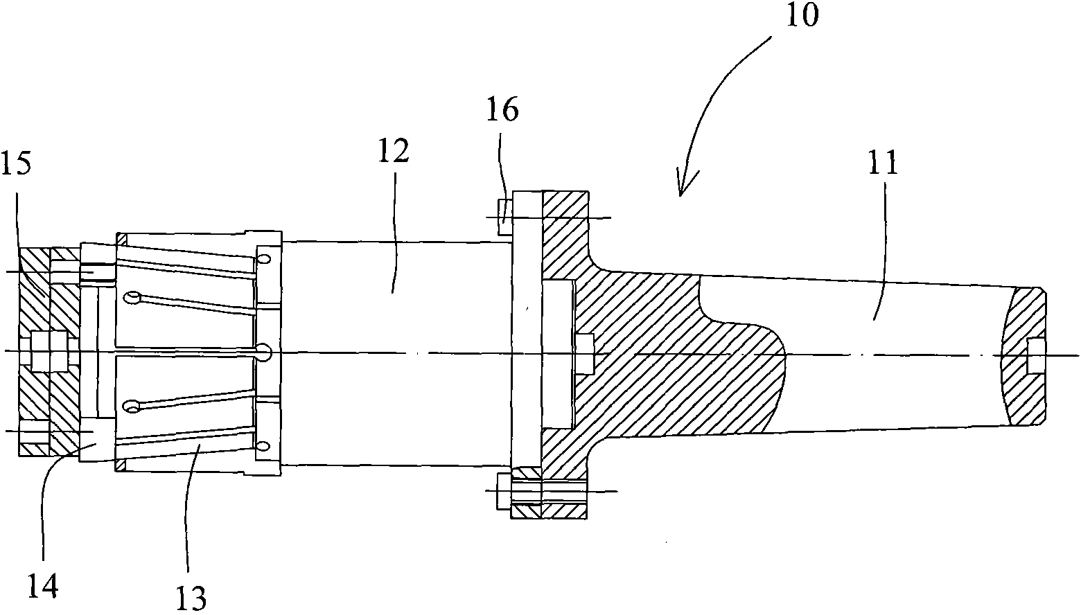 Processing method and device of alternating-current permanent-magnet servo motor stator