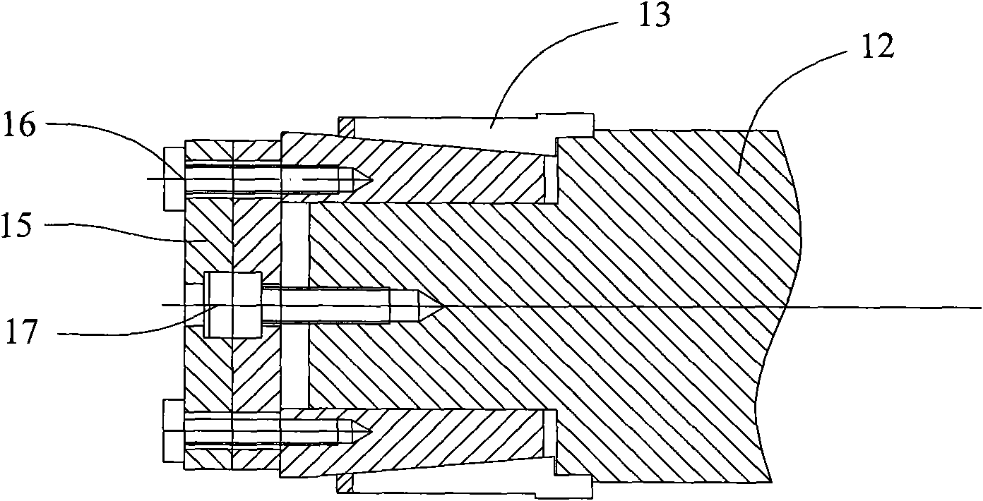 Processing method and device of alternating-current permanent-magnet servo motor stator