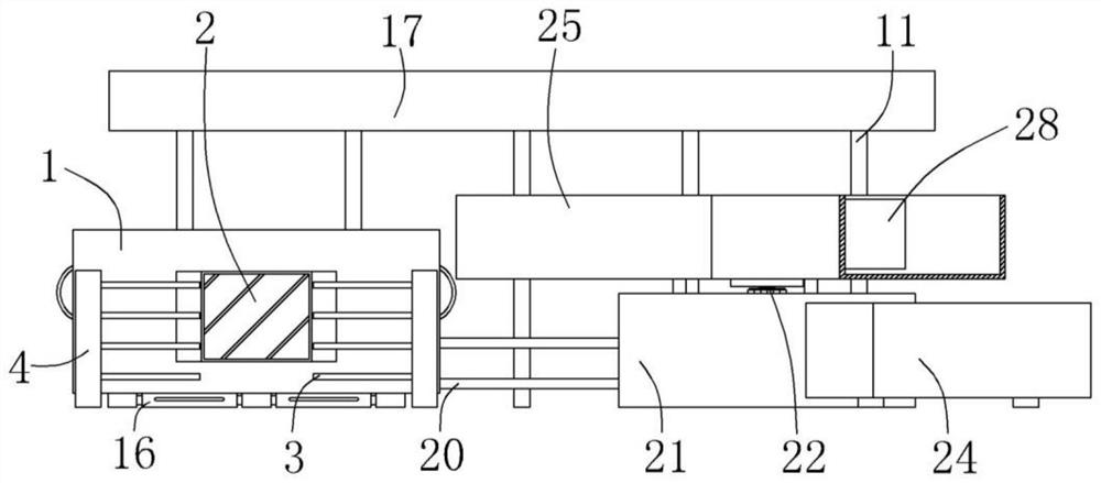 Pre-packaged food sorting and collecting auxiliary system