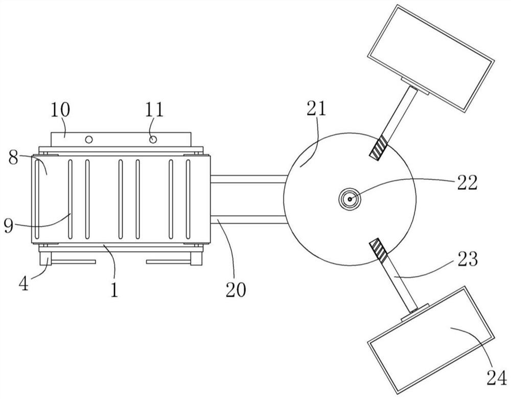 Pre-packaged food sorting and collecting auxiliary system