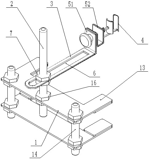 A universal hardness unit clamping device for multiple testing platforms