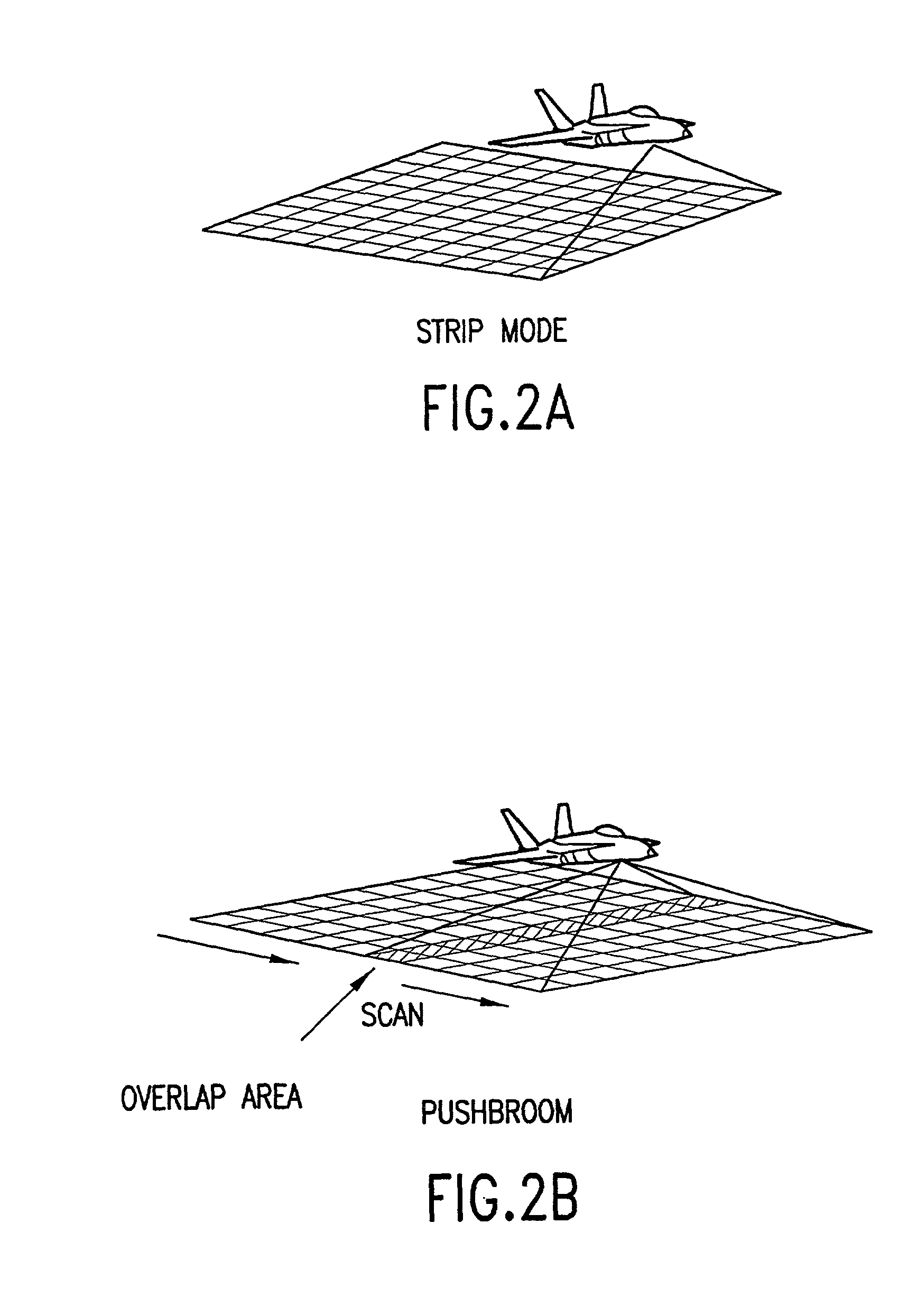 Electro-optical reconnaissance system with forward motion compensation