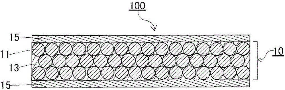 Prepreg and method for producing same