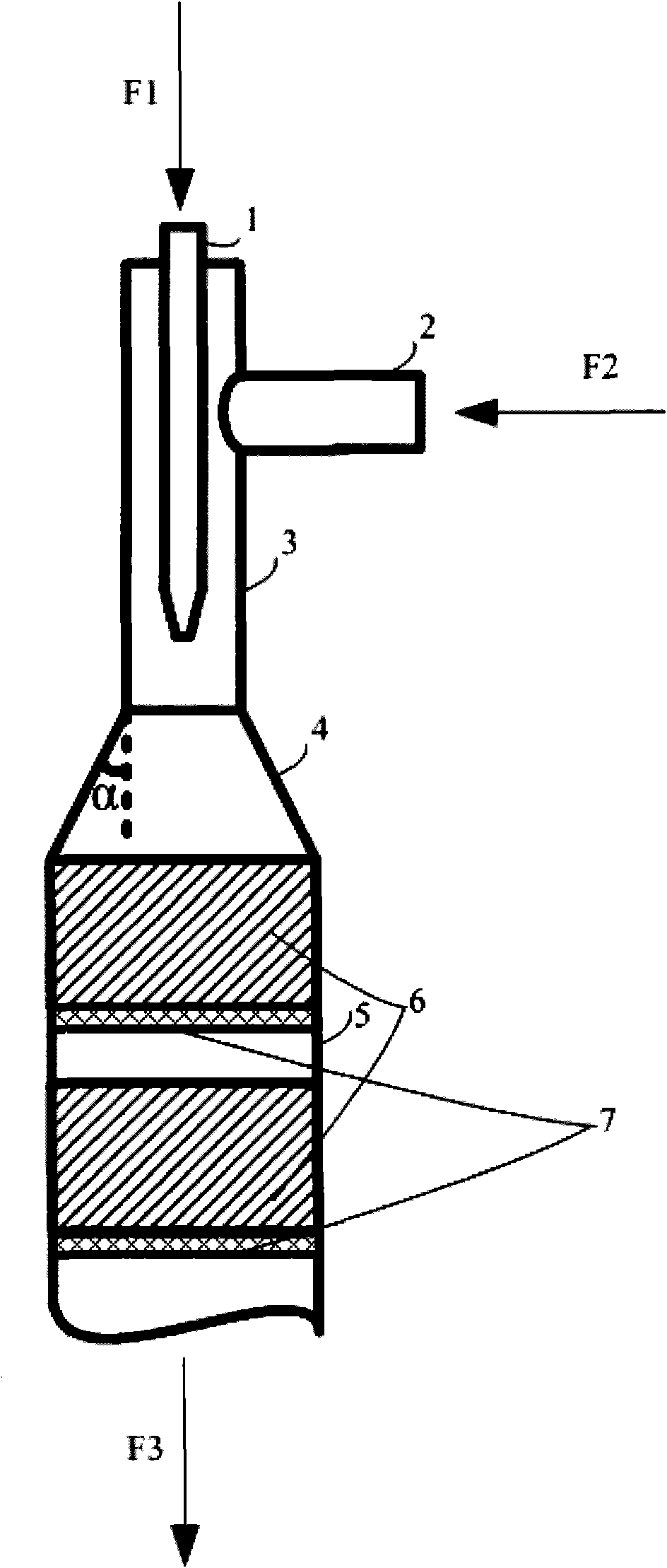 Reactor and method for preparing isocyanate