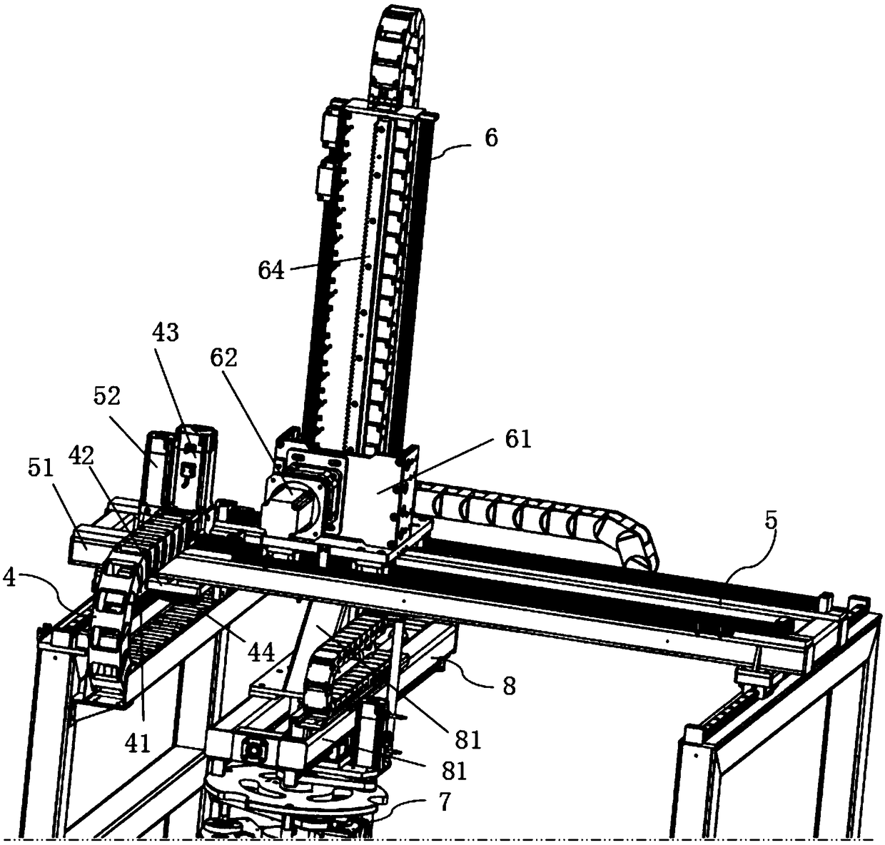 Automatic conveying device