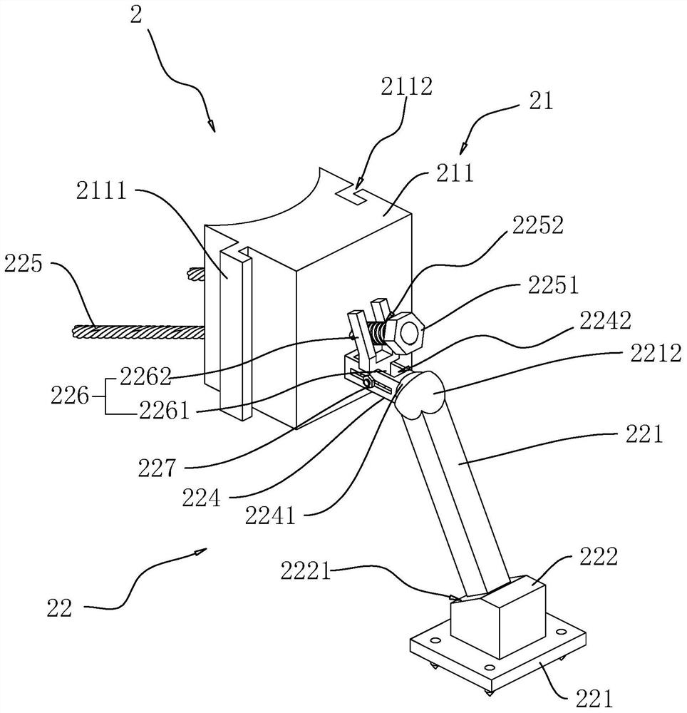 Foundation pit supporting structure and construction method thereof