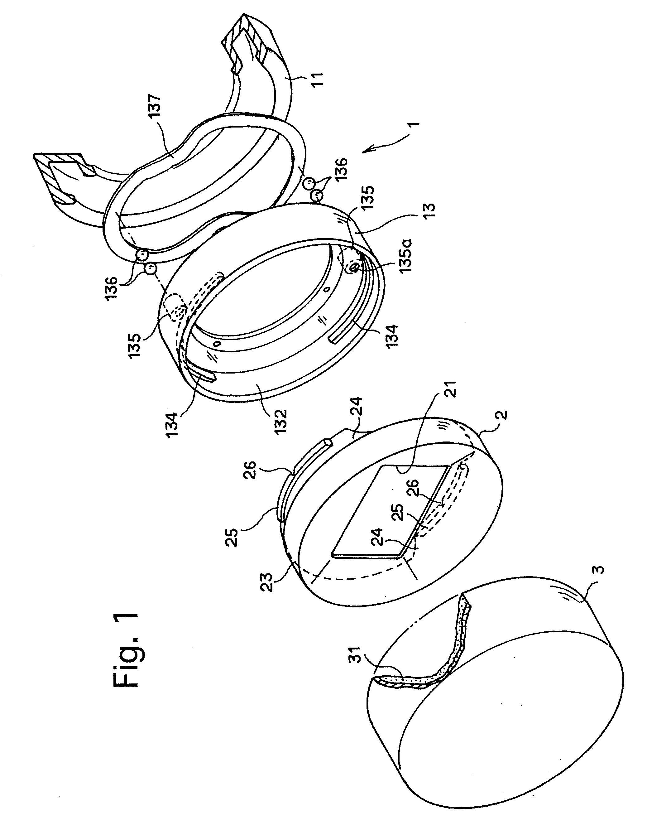 Lens accessory mounting device