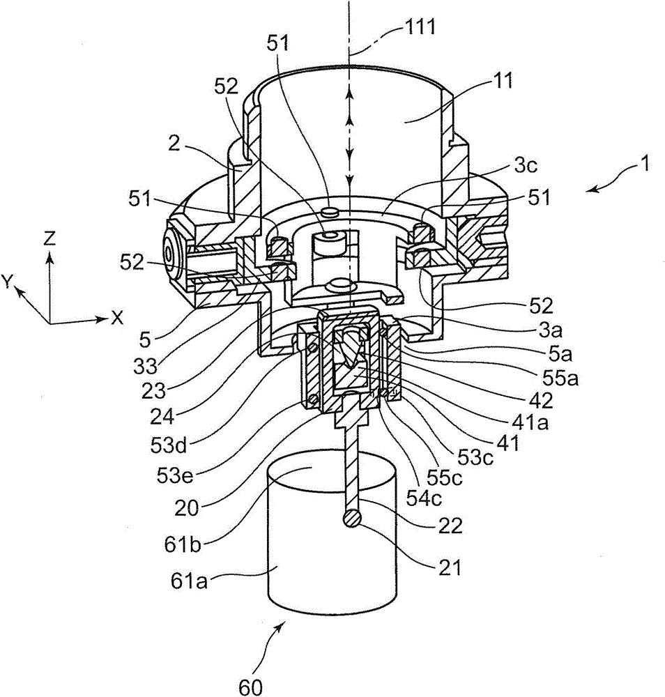 Probe for 3D shape measuring device