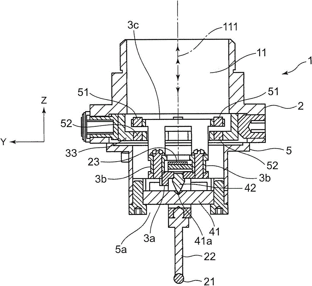 Probe for 3D shape measuring device