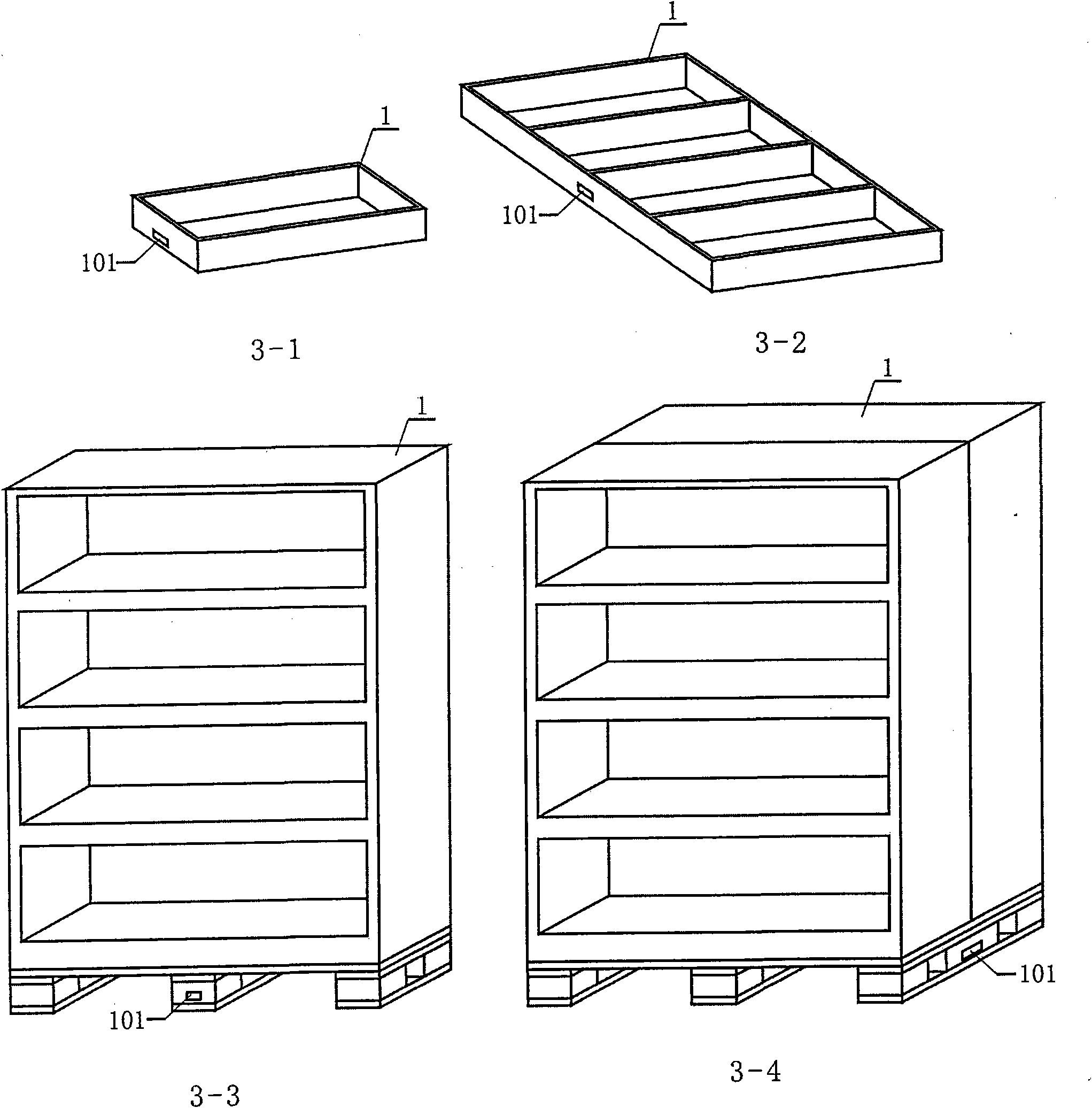 Automatic book storing and withdrawing device for library