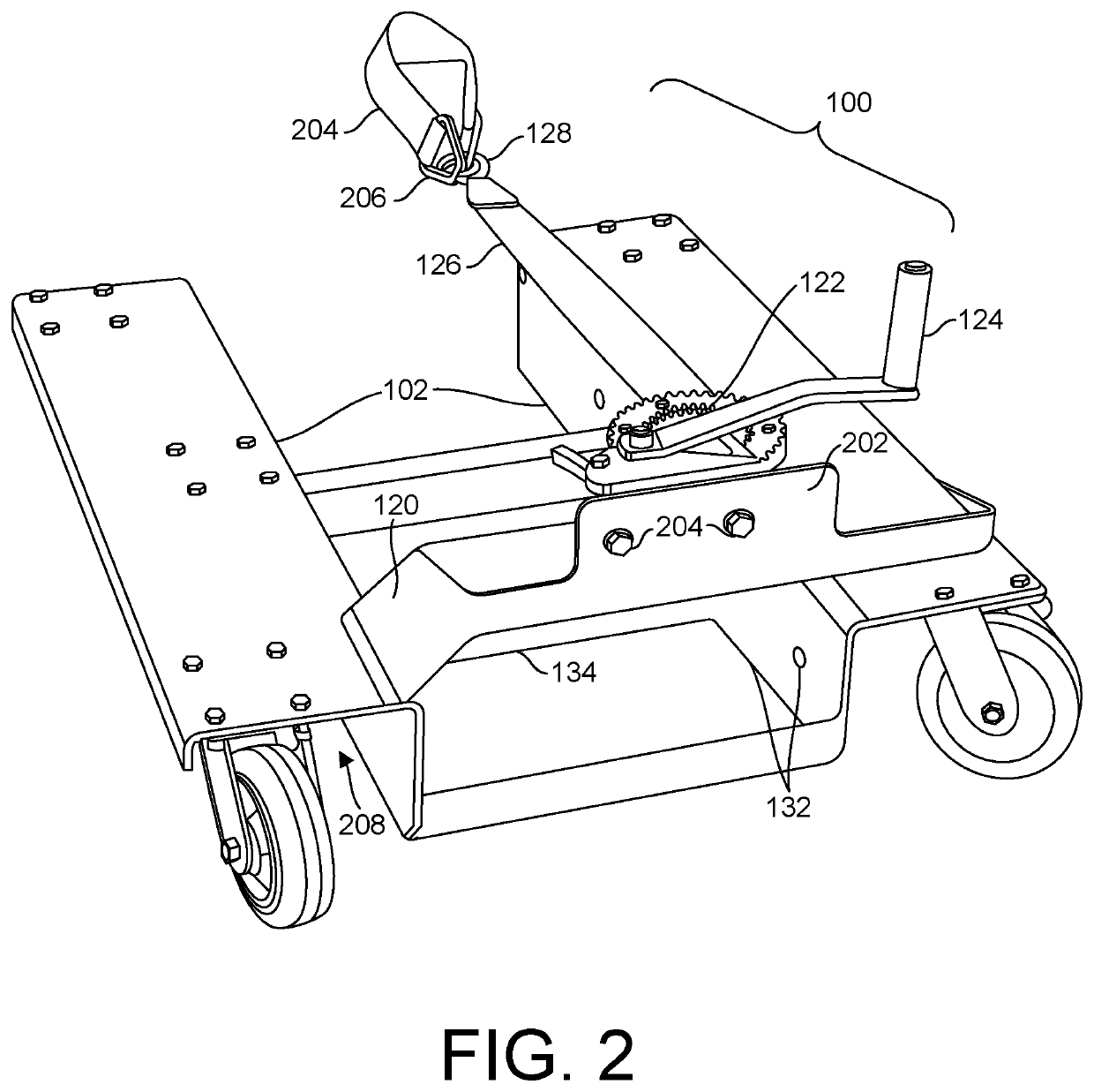 Aircraft dolly