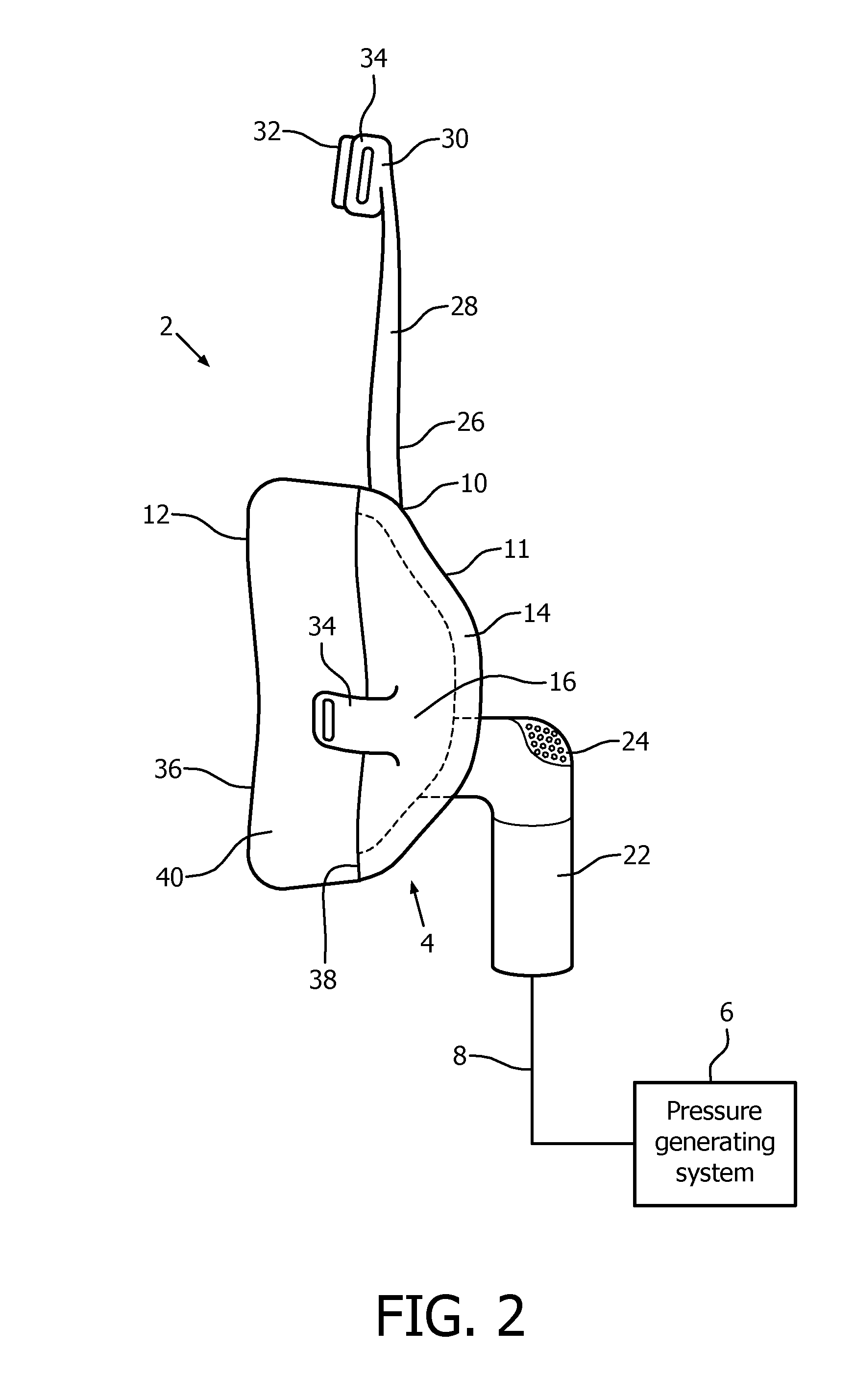 User interface device providing for improved cooling of the skin