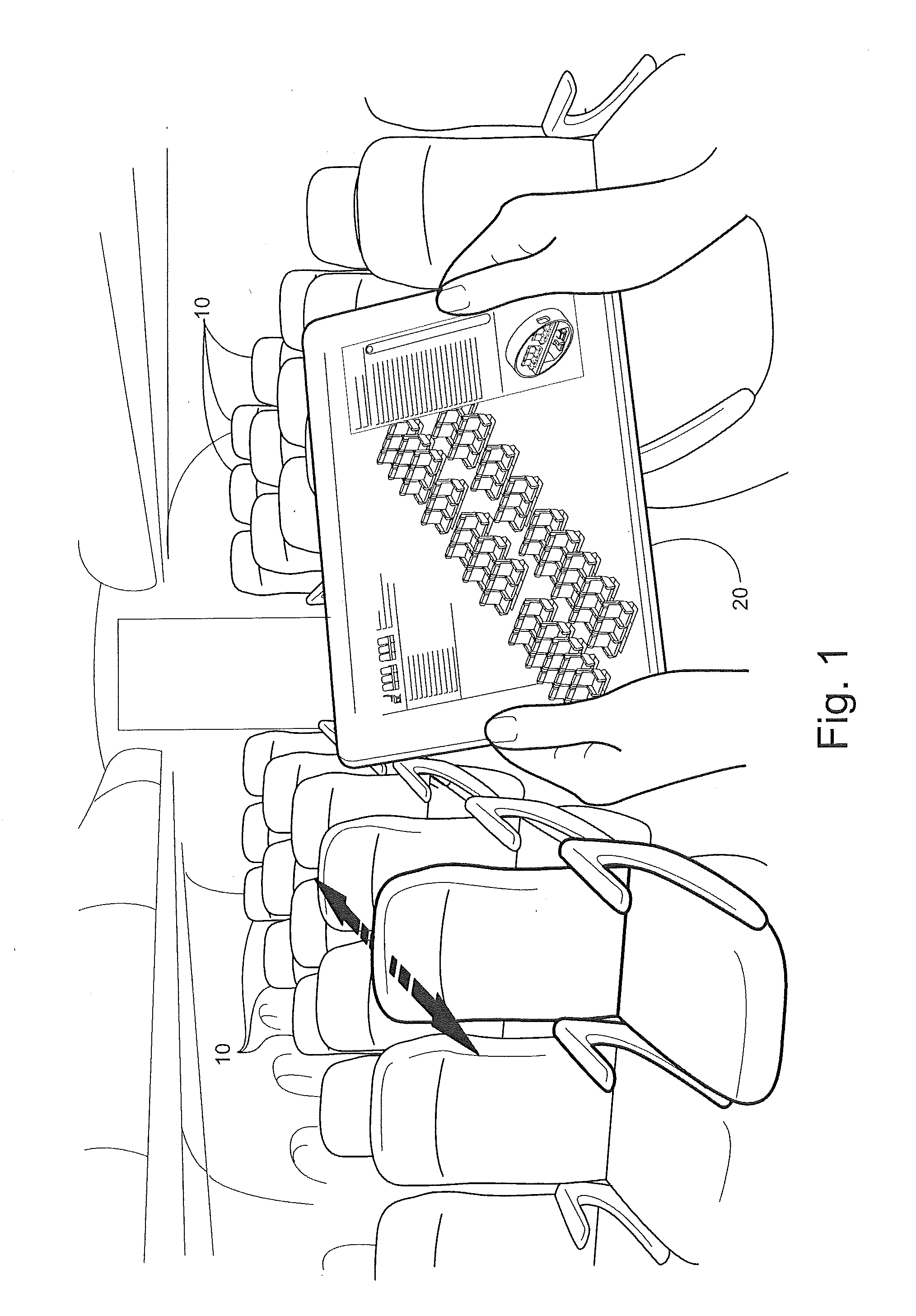 Method and apparatus for adjusting the spacing of vehicle seats based on the size of the seat occupant