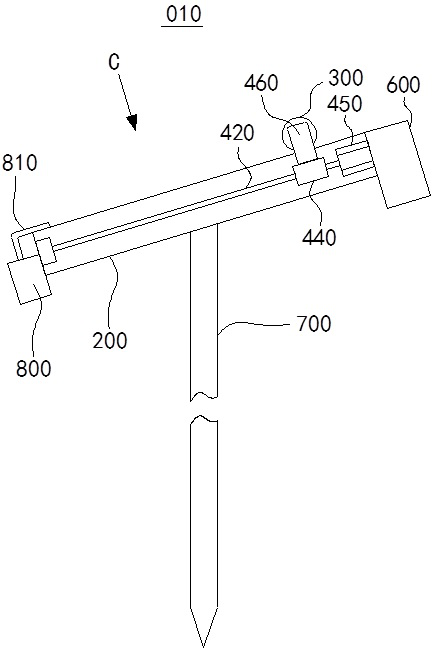 Honey plant pest control device and method