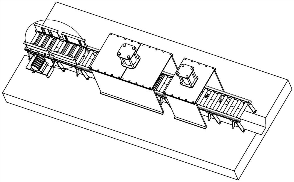 Multifunctional automatic cleaning and collecting equipment for roasted anode carbon blocks