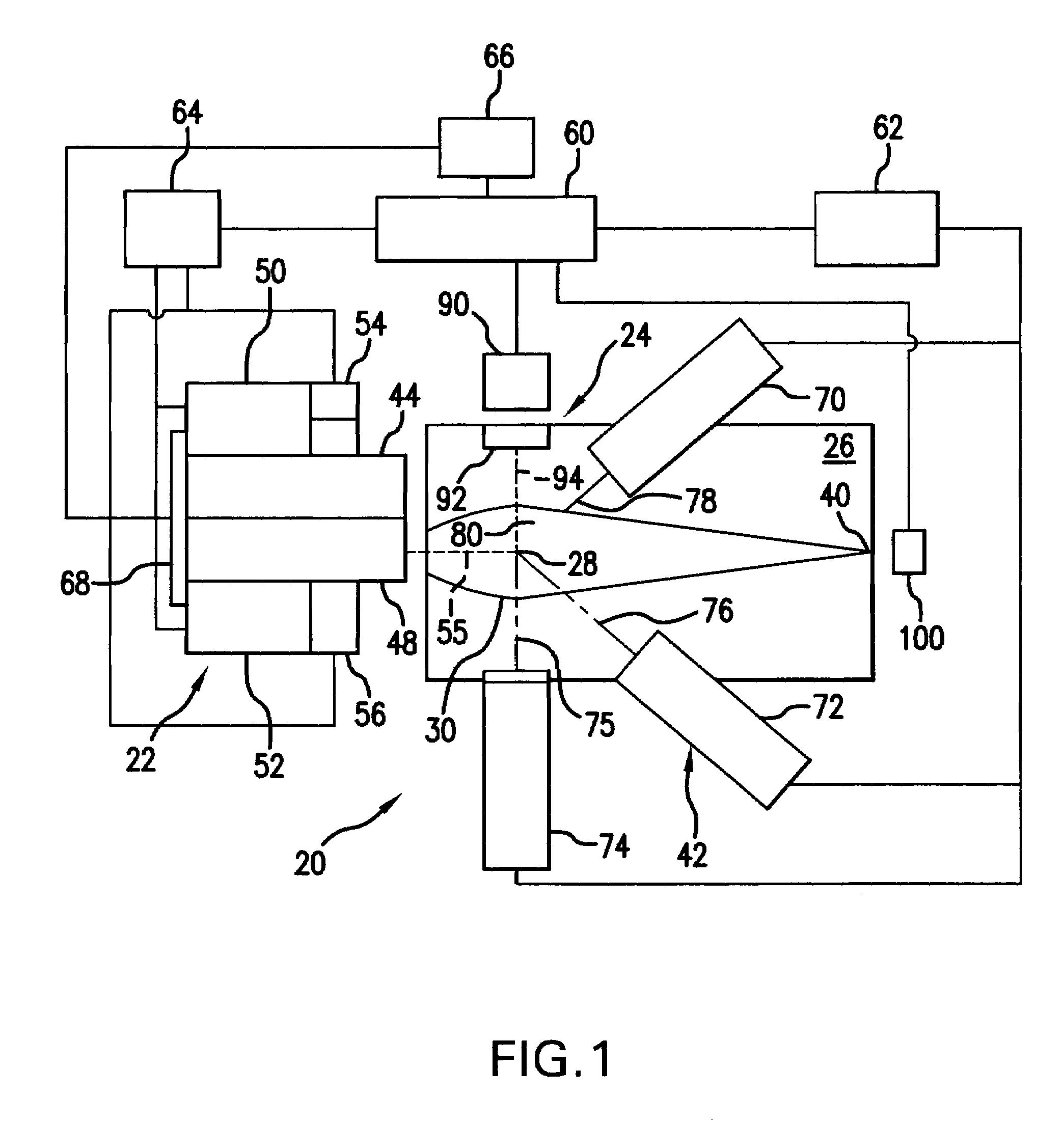 Method and apparatus for EUV light source target material handling
