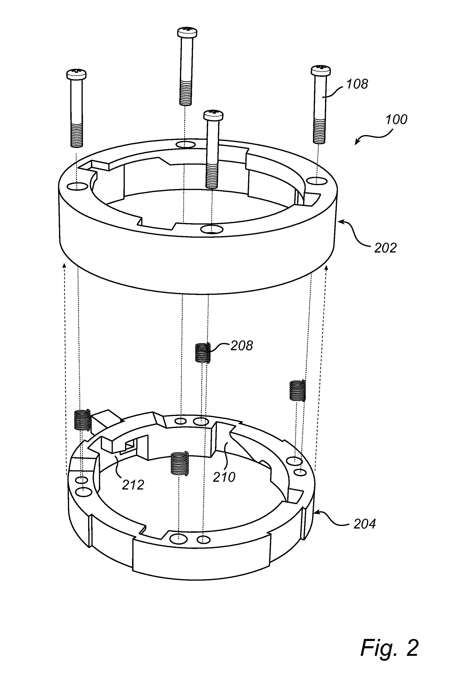 Connector for connecting a component to a heat sink